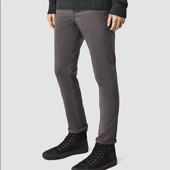 light grey skinny chinos